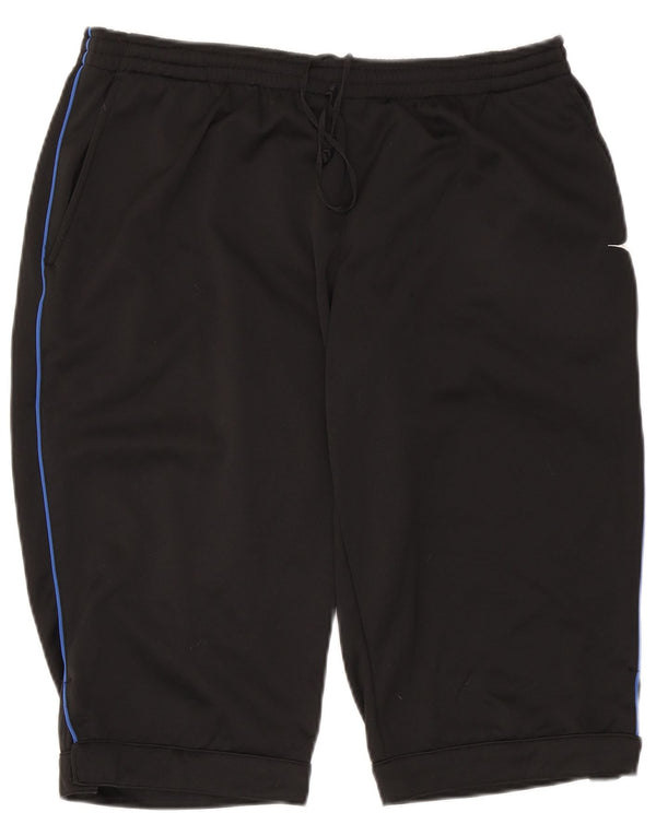 Diadora Shorts deportivos para hombre 2XL Negro Poliéster