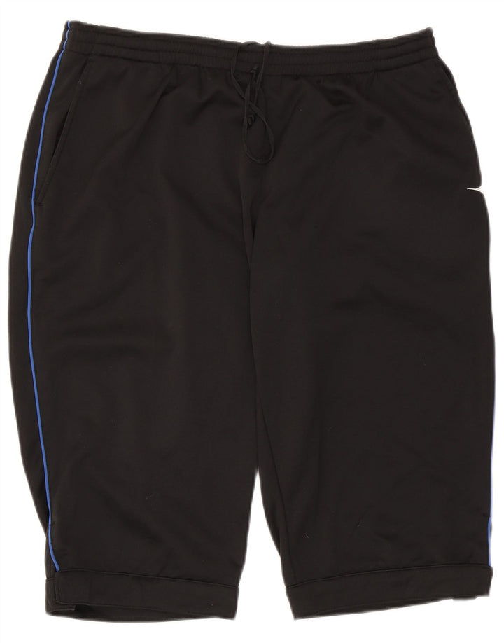 Diadora Shorts deportivos para hombre 2XL Negro Poliéster