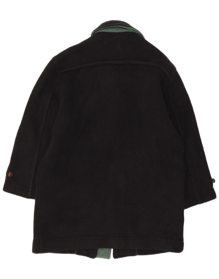 CARRERA Trenca para hombre UK 38 Mediana Lana Negra
