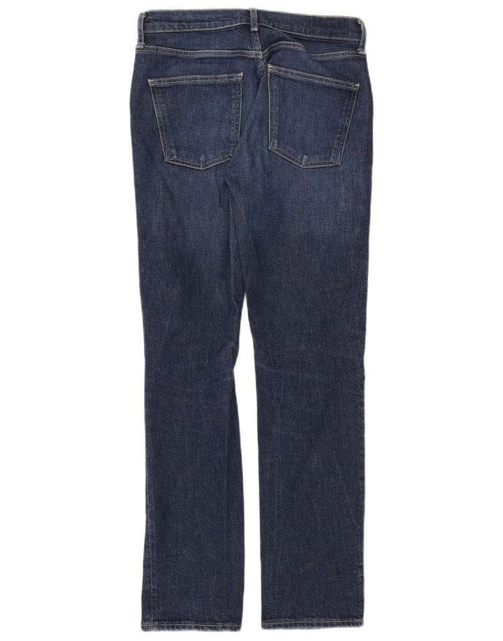 Zara Mujer Vaqueros Slim EU 36 XS W26 L31 Azul