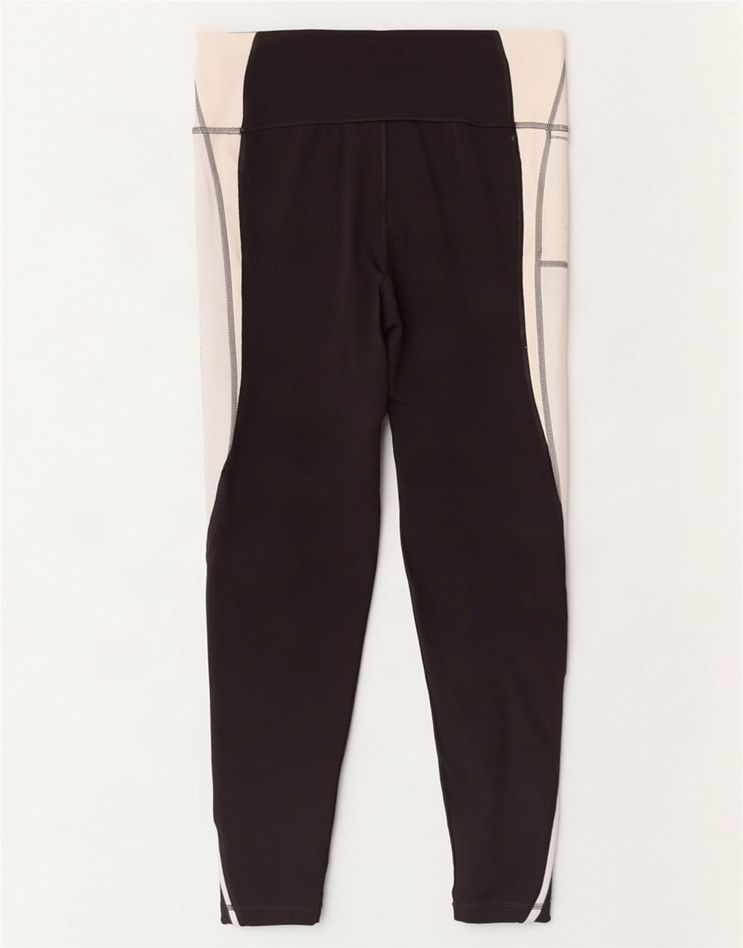 Puma Leggings cortos para mujer UK 46 Grande Negro Colorblock Poliéster