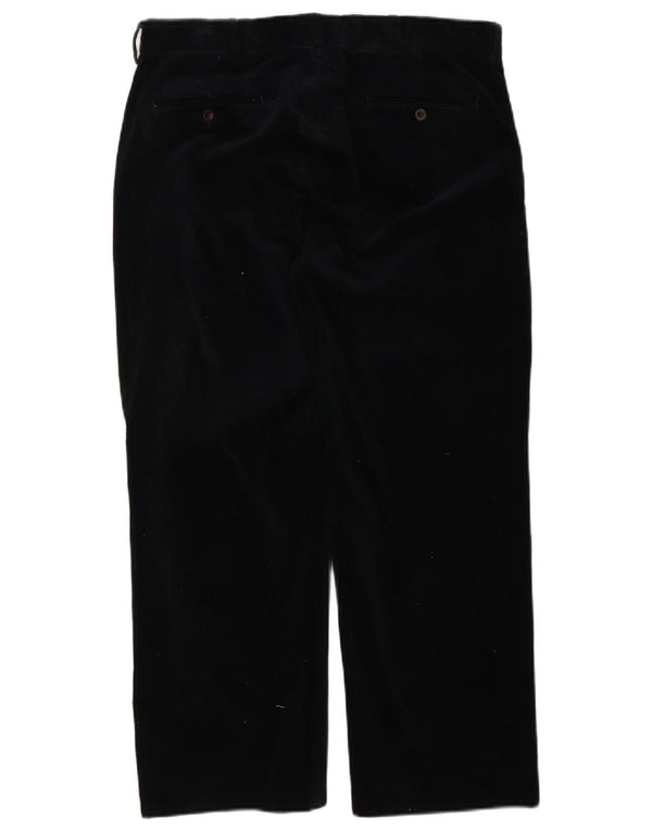 Polo Ralph Lauren Pantalones rectos de pana para hombre W36 L26 Algodón azul marino