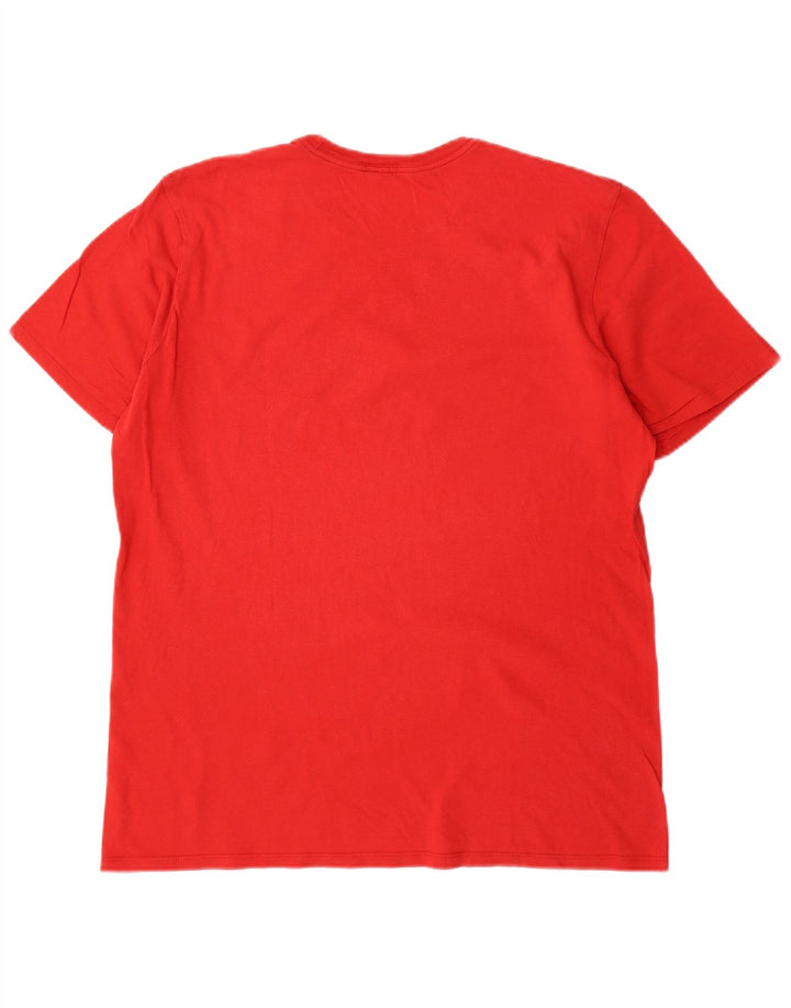 Nike Camiseta gráfica de corte atlético para hombre, talla grande, color rojo