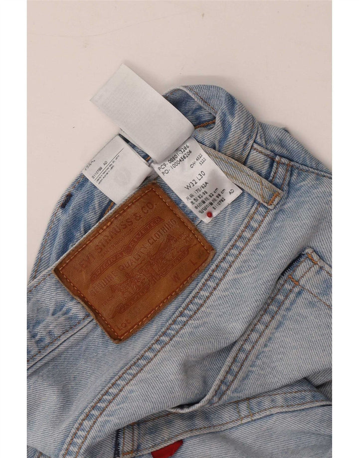 Levi's Hombre 501 Vaqueros Rectos W32 L30 Algodón Azul