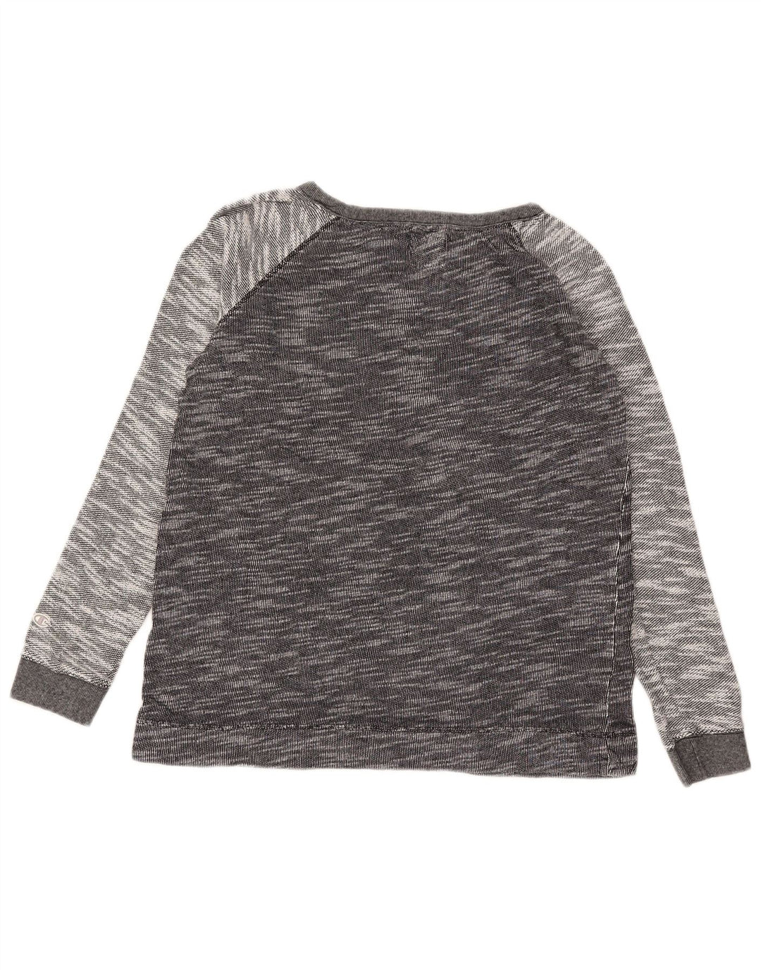 Champion Sudadera para mujer Jumper UK 14 Algodón moteado gris medio
