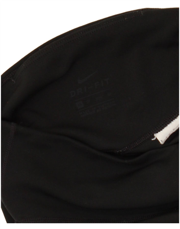 NIKE Leggings Dri Fit Graphic para Mujer UK 6 XS Negro