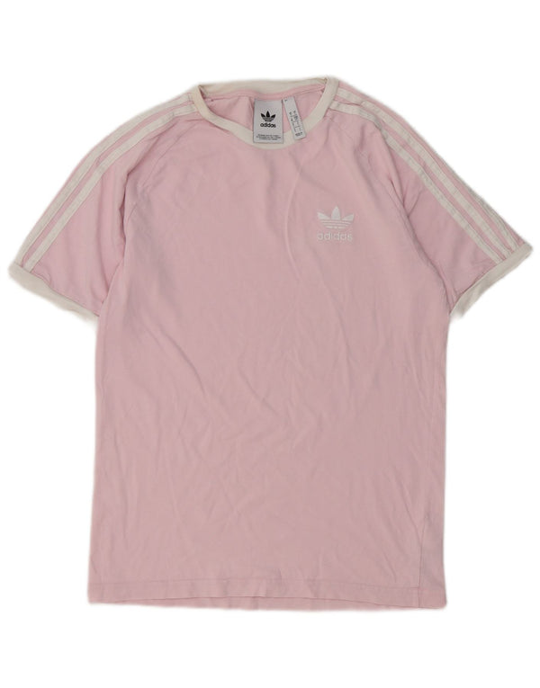Adidas Hombre Camiseta Top Small Rosa Algodón
