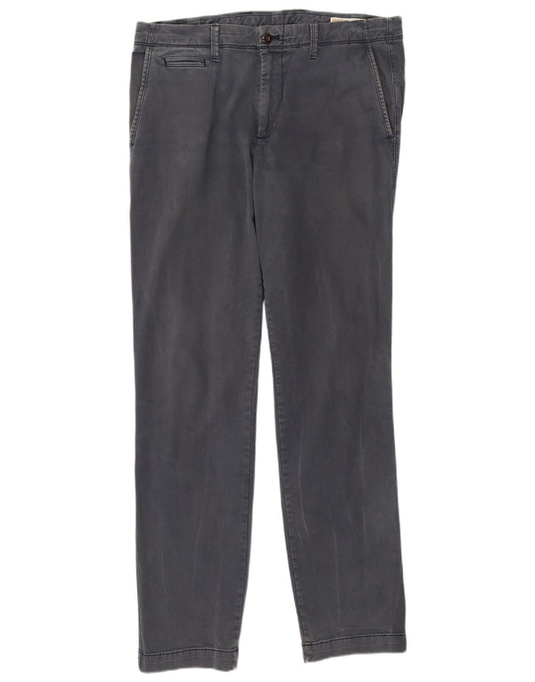 Pantalones chinos ajustados Gap para hombre W34 L34 Algodón gris