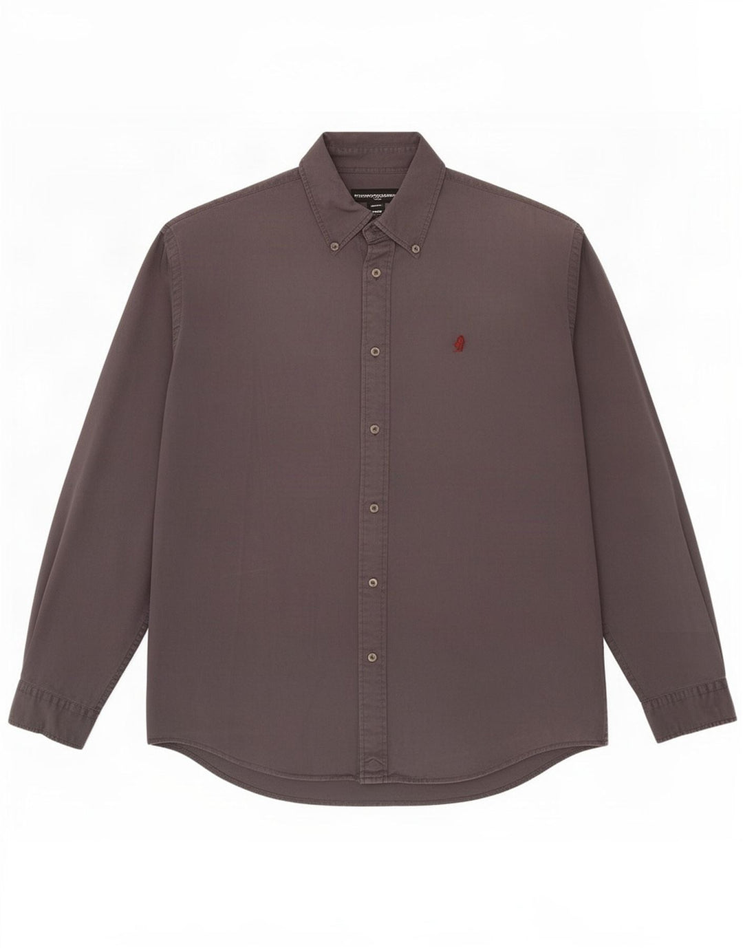 Camisa Marlboro Classics Hombre XL Gris Algodón