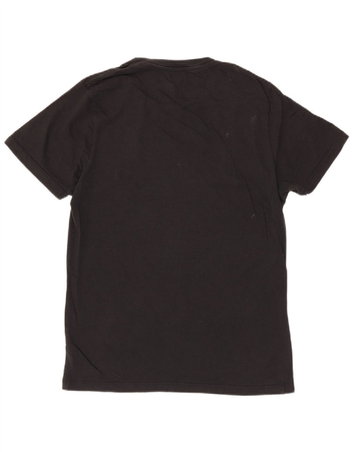 Jack & Jones - Camiseta gráfica para hombre, talla mediana, algodón negro