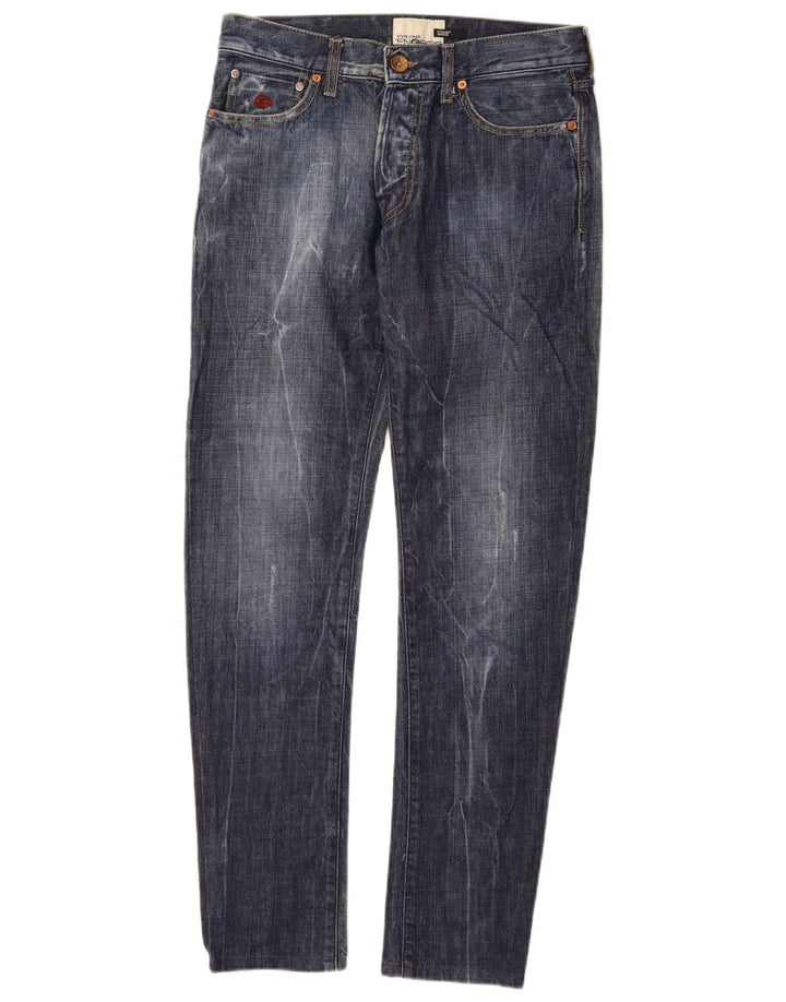 Vaqueros Energie Hombre Slim W30 L32 Algodón Azul
