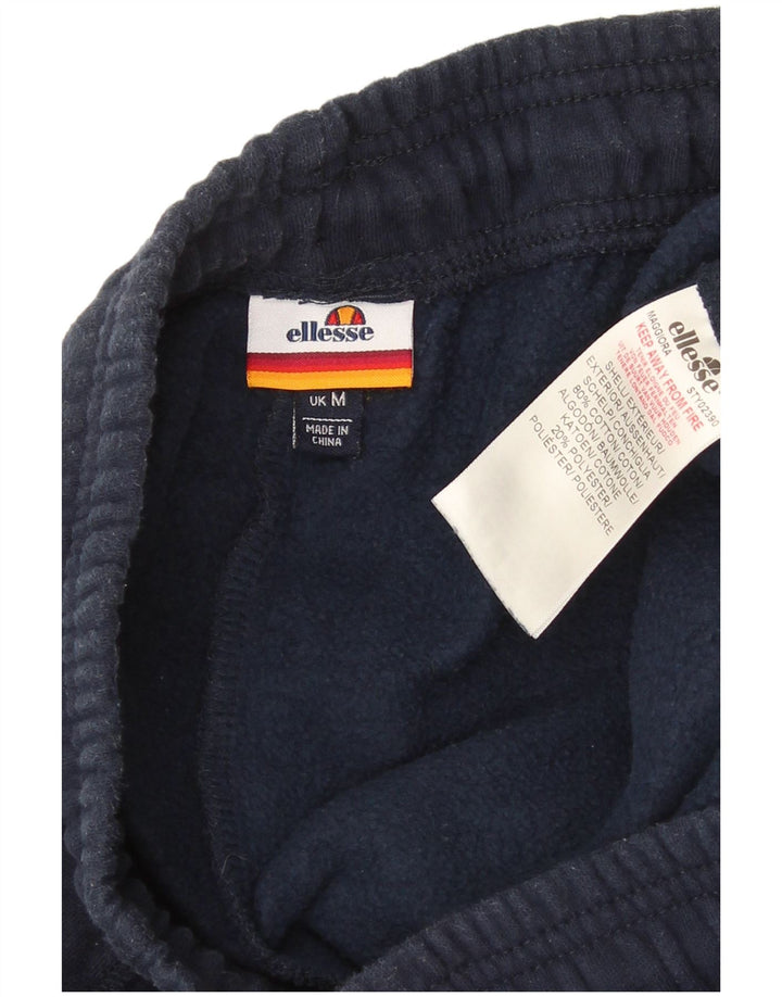 Ellesse Pantalones de chándal para mujer UK 44 Medium Azul marino Algodón