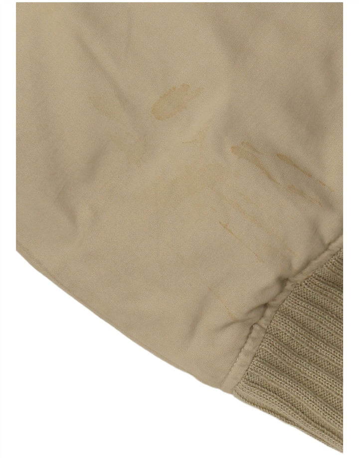 Woolrich Chaqueta acolchada para mujer UK 44 Algodón beige medio