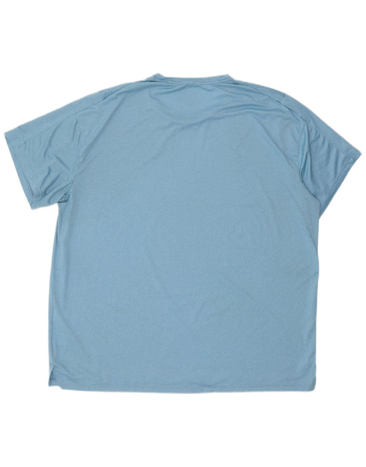 Nike Camiseta Dri Fit para hombre Top 2XL Poliéster azul