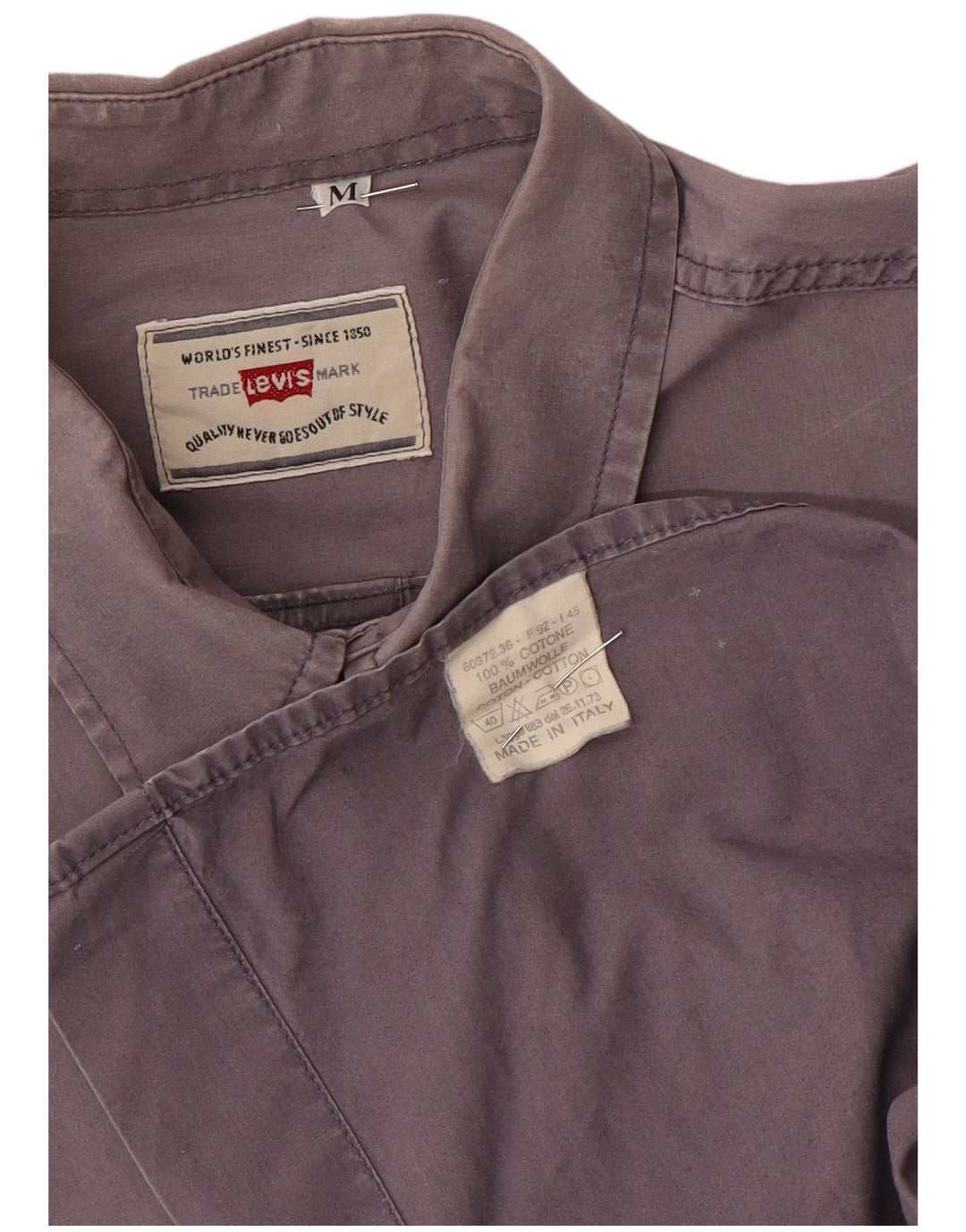 Camisa Levi's Hombre Algodón Morado Medio