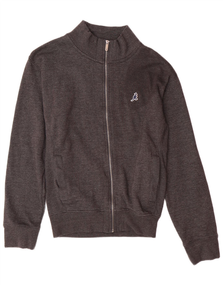 KANGOL Chaqueta de Chándal para Hombre Small Gris Algodón