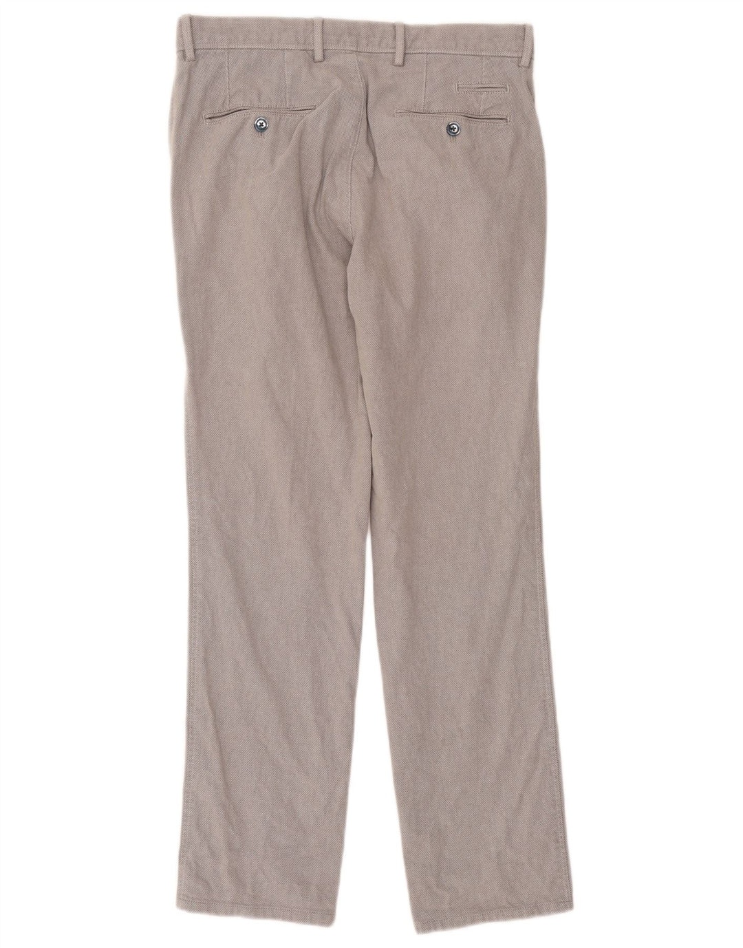 Massimo Dutti Pantalón Chino Hombre EU 38 Small W30 L29 Gris Argyle/Diamond