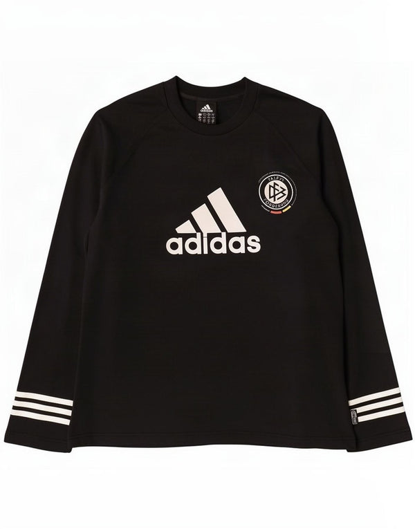 Adidas Mens Climawarm Graphic Top Manga Larga UK 40/42 Mediano Negro
