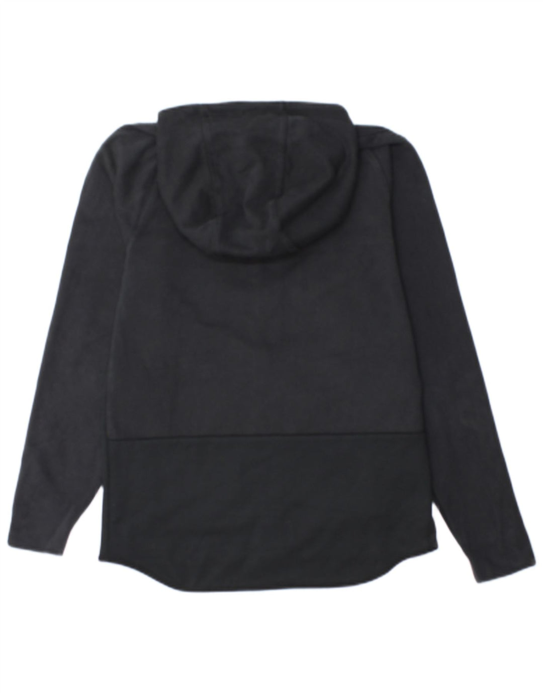 Nike - Sudadera con capucha y cremallera para hombre, talla pequeña, algodón negro