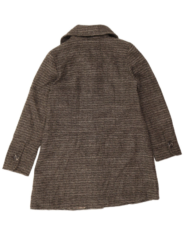 Abrigo para mujer White Stuff UK 44 Grande Poliéster a rayas grises