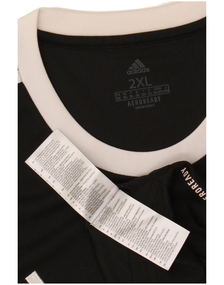 Adidas Camiseta Aeroready para hombre Top 2XL Poliéster negro