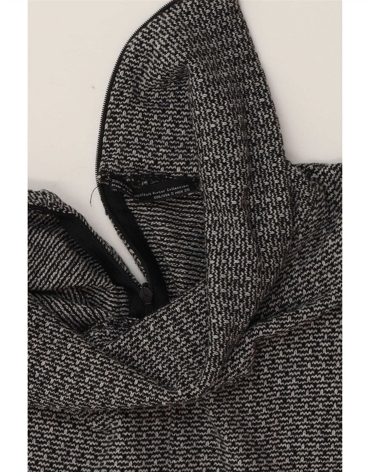 Zara Mujer Mono Corto Sin Mangas UK 10 Small Gris