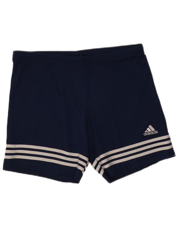 Adidas Mens Climalite Sport Shorts Medio Azul Marino Poliéster