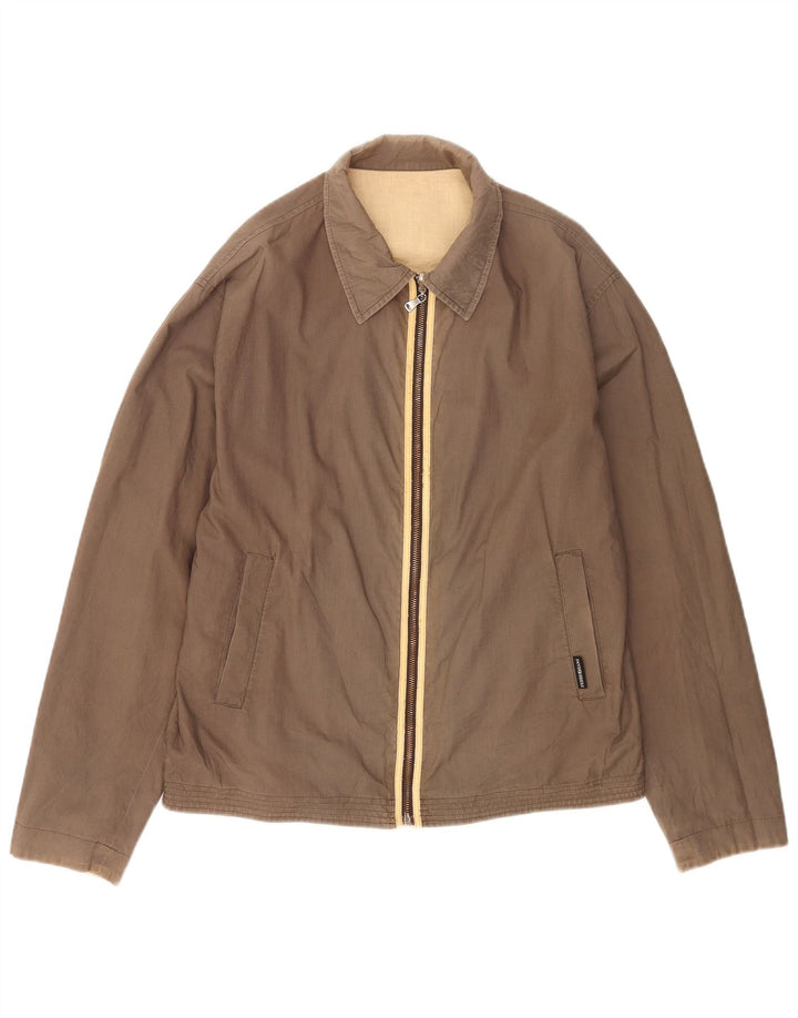 Ferre Chaqueta reversible para hombre UK 38 Algodón beige medio
