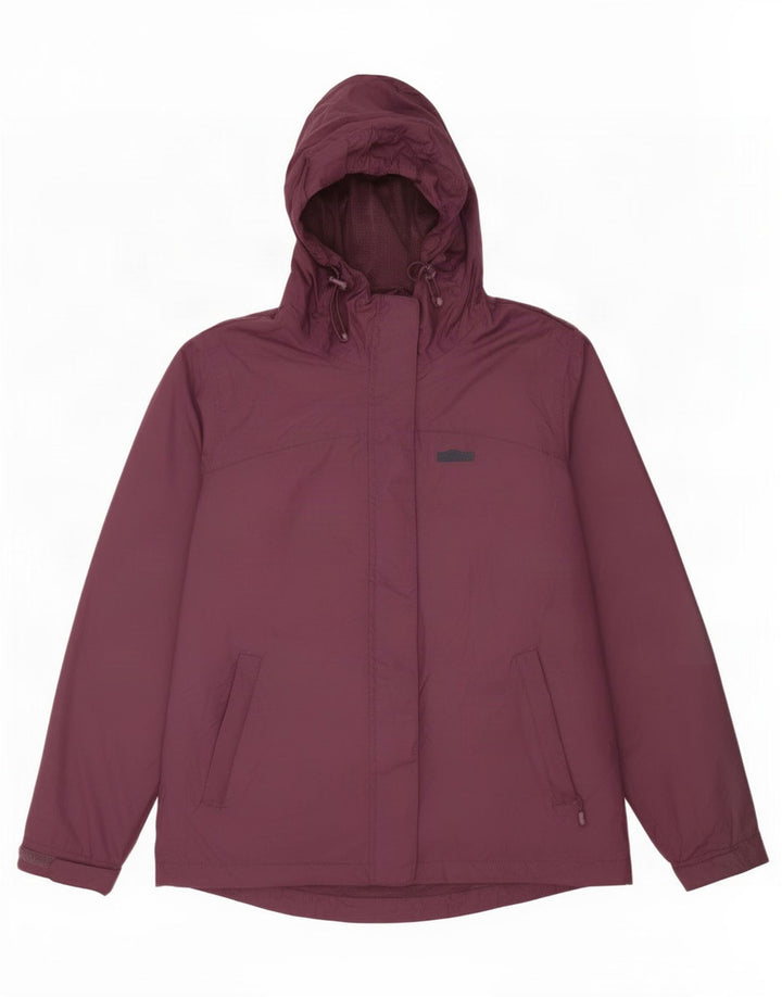 Chaqueta impermeable con capucha para mujer Mountain Warehouse UK 42 Mediana Púrpura Poliamida