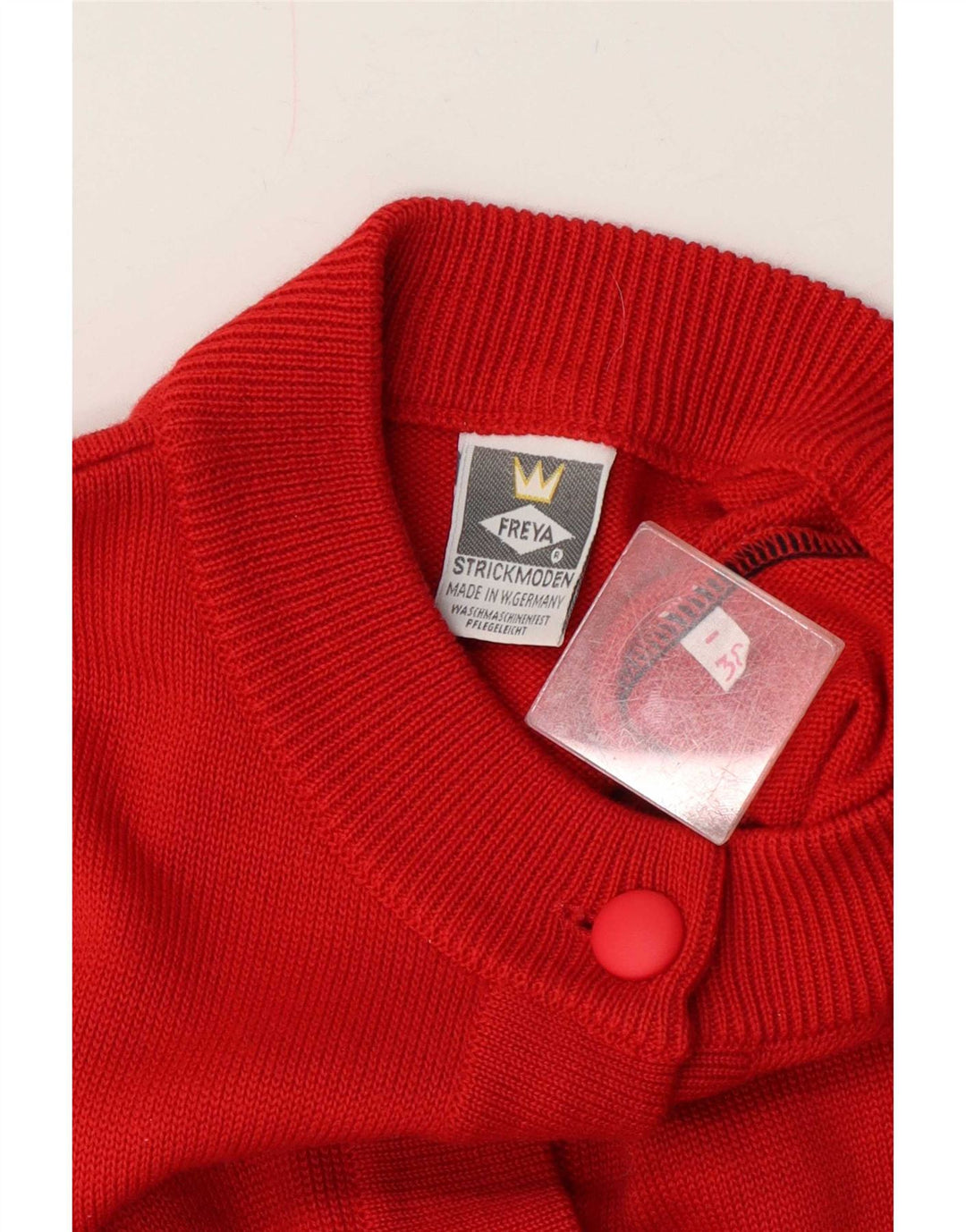 Freya Cárdigan para Mujer EU 38 Medio Rojo Poliacrílico