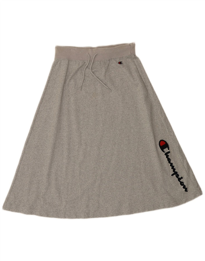 Champion Falda Acampanada Gráfica para Mujer Pequeña W28 Algodón Gris