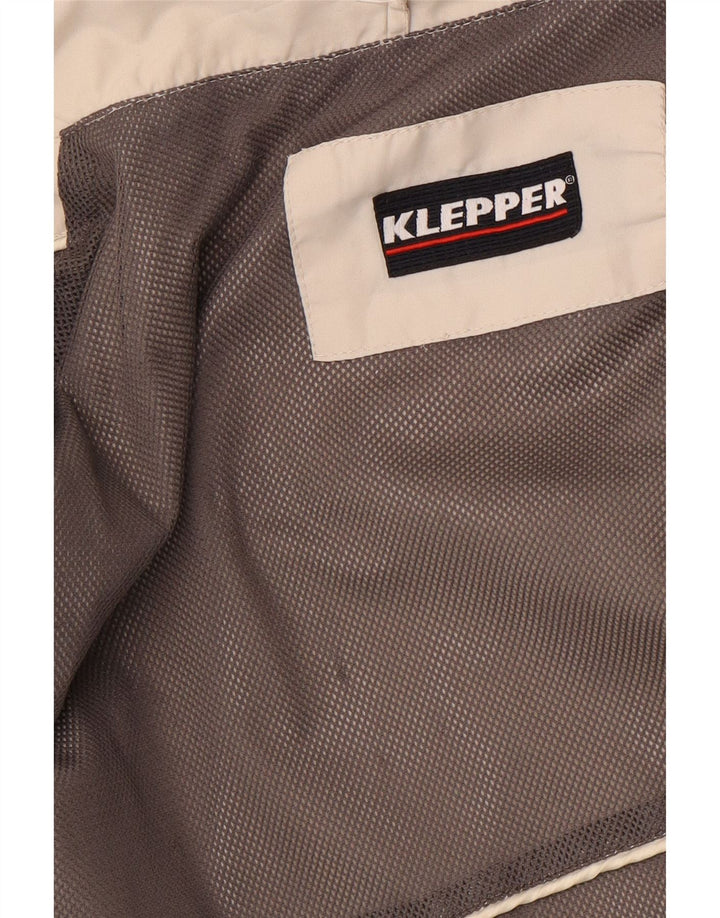 Klepper Chubasquero Hombre UK 42 XL Blanco
