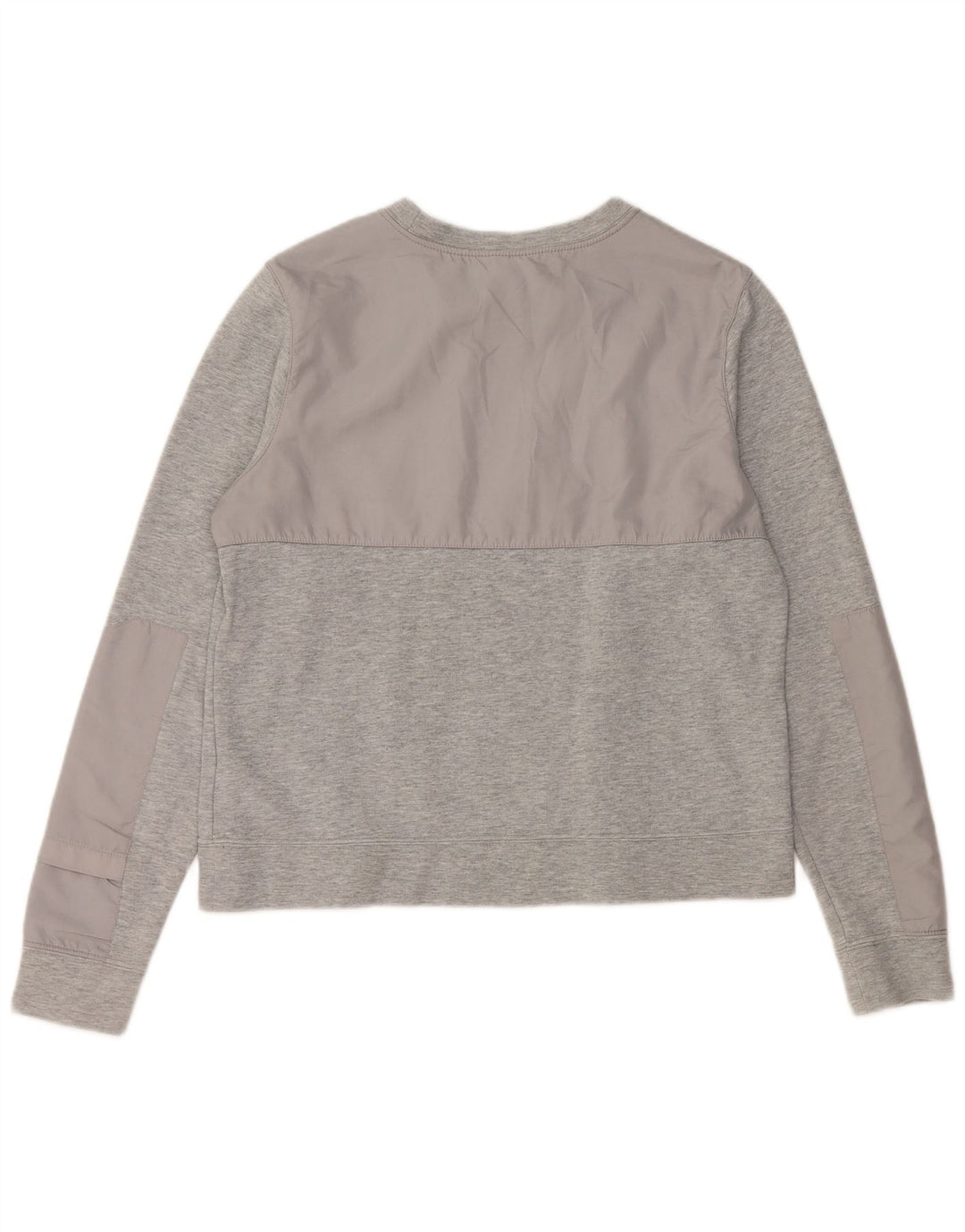 Nike - Sudadera para mujer, talla 40, talla grande, algodón gris