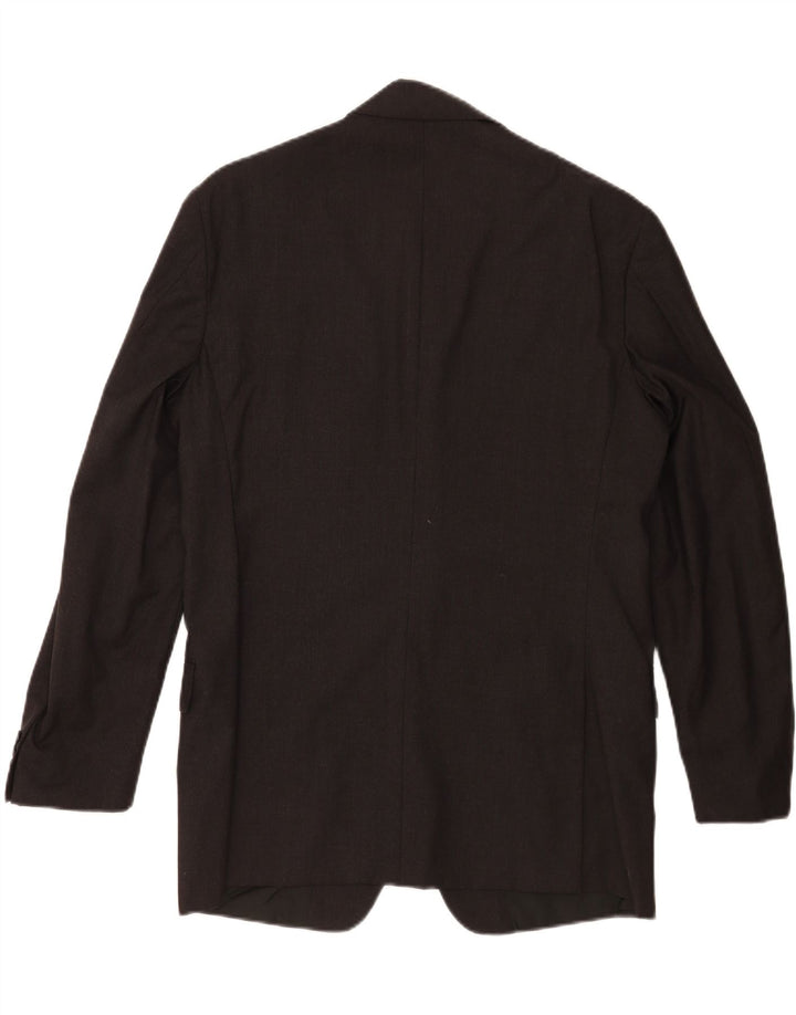 Cerruti 1881 Chaqueta tipo blazer de 3 botones para hombre IT 50 grande de lana negra