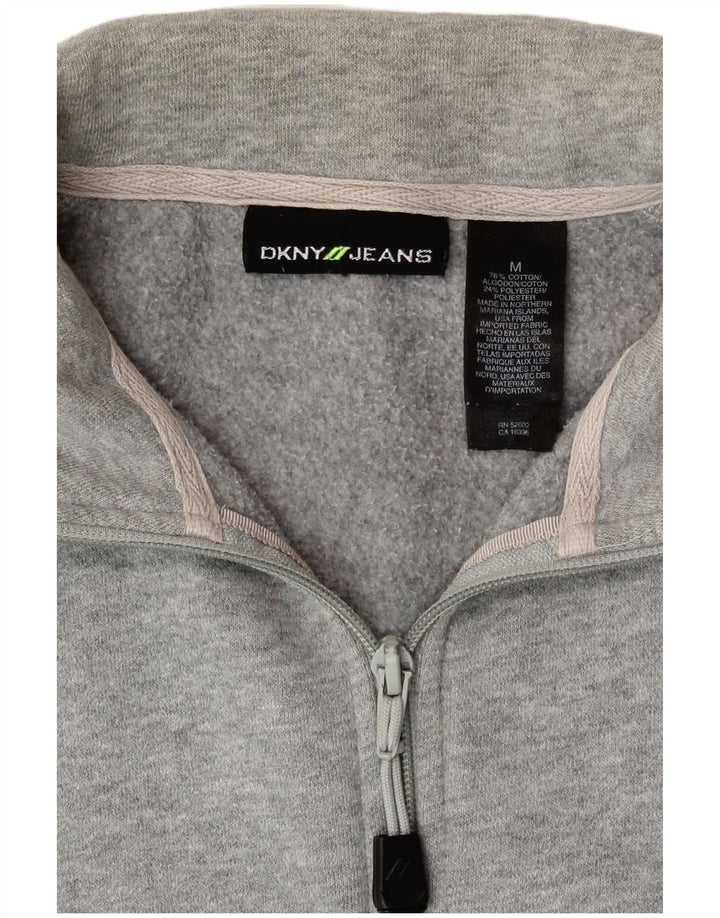 Dkny Chaqueta De Chándal Con Gráfico Para Hombre Algodón Gris Medio