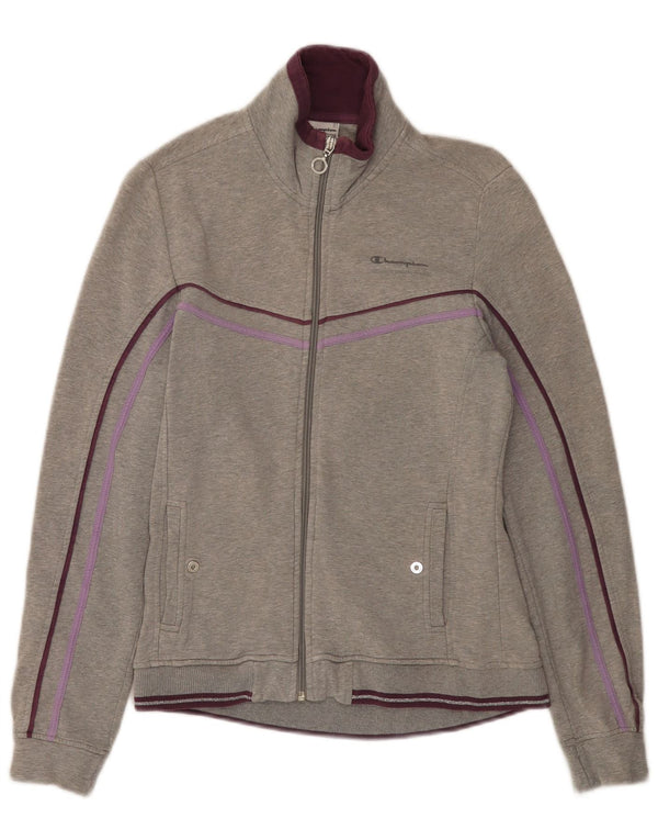 CHAMPION Chaqueta de chándal para mujer UK 10 Small Grey