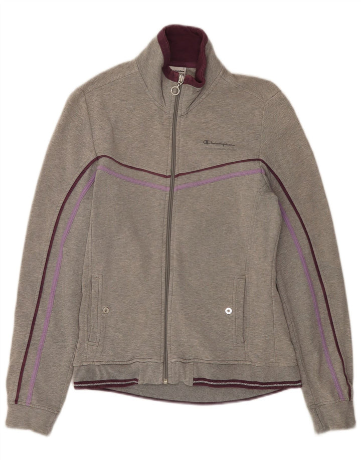 CHAMPION Chaqueta de chándal para mujer UK 10 Small Grey