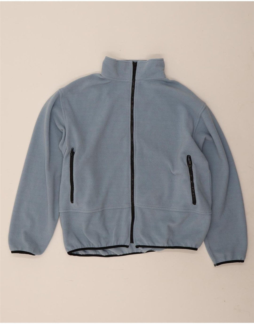 Columbia Chaqueta polar holgada para hombre ES 38 Poliéster azul medio
