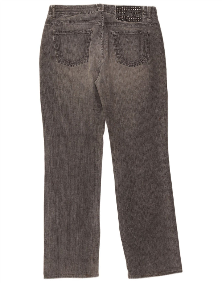 Vaqueros Trussardi Mujer Rectos W29 L30 Gris Algodón