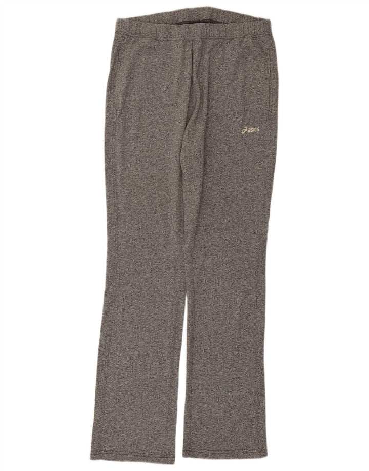 Asics - Pantalón de chándal para hombre, algodón moteado gris grande