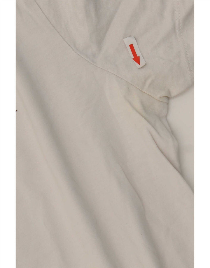 Nike - Camiseta gráfica para hombre, talla grande, algodón blanco