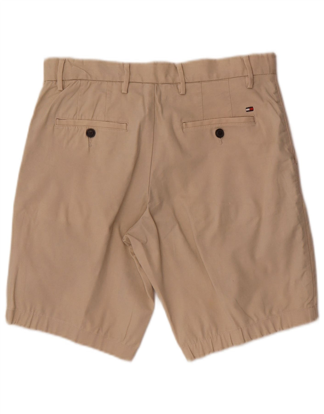 Tommy Hilfiger Pantalones cortos chinos para hombre W30 Algodón beige medio
