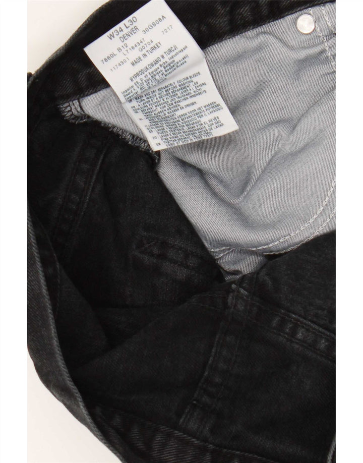 Lee Vaqueros Denver Bootcut para Hombre W34 L30 Algodón Negro