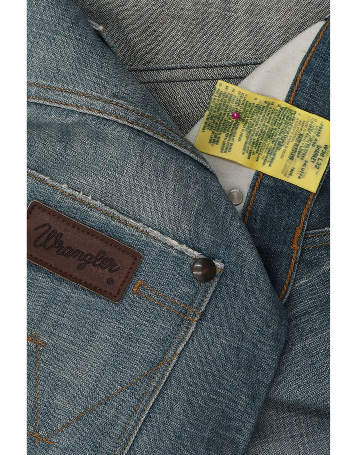 Wrangler Vaqueros Sharkey Bootcut para Hombre W36 L32 Algodón Azul