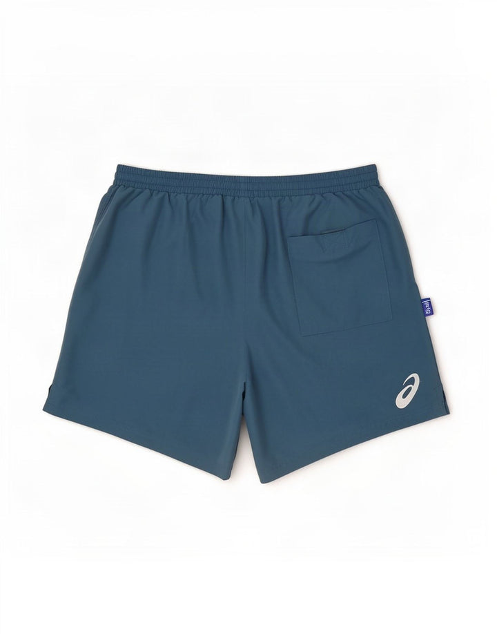Pantalones cortos deportivos Asics para hombre pequeño poliéster azul