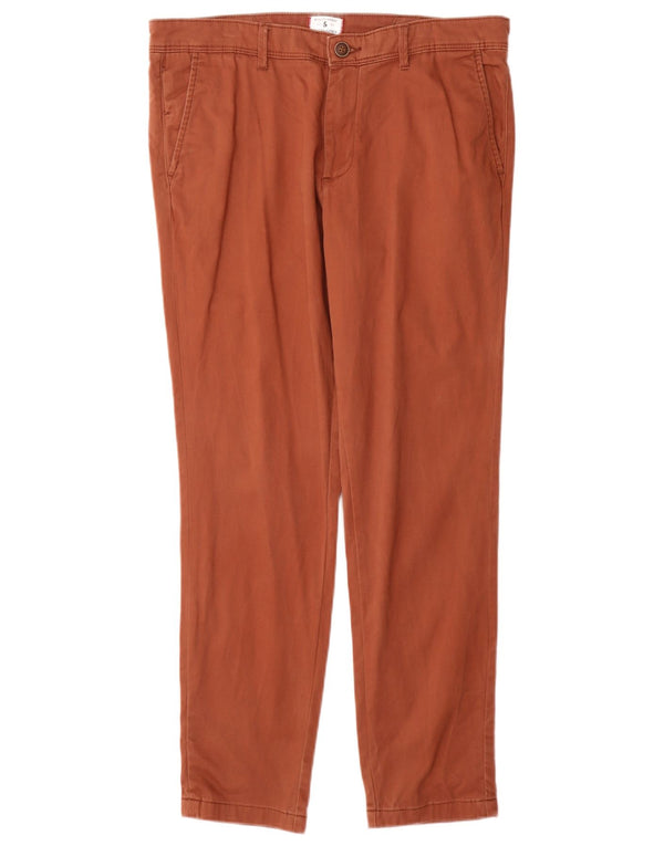 Jack & Jones Mens Slim Chino Pantalones W34 L30 Algodón Marrón