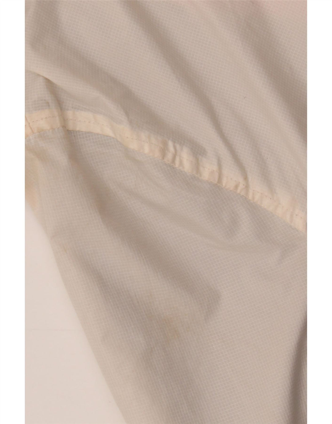 Weird Fish Chaqueta cortavientos con capucha para mujer, talla 40, talla grande, color blanco