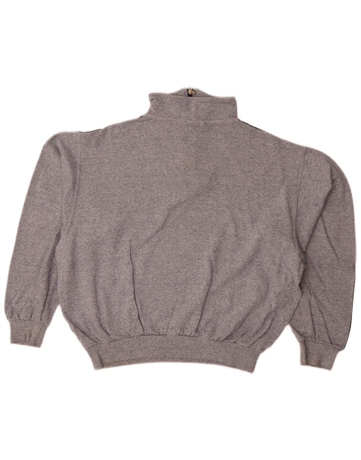 Asics - Sudadera gráfica para mujer (talla 40), color gris grande