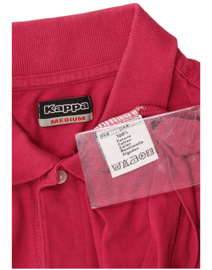KAPPA Polo Hombre Algodón Rosa Medio