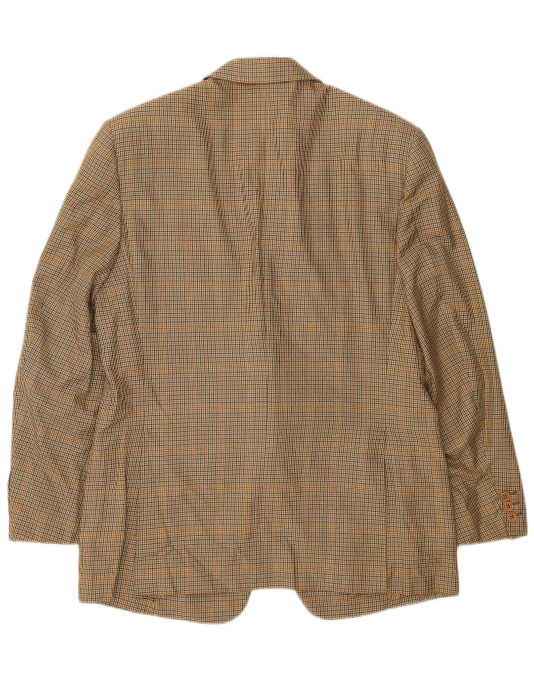 Burberrys Chaqueta tipo blazer de 2 botones para hombre IT 52 Algodón a cuadros beige grande